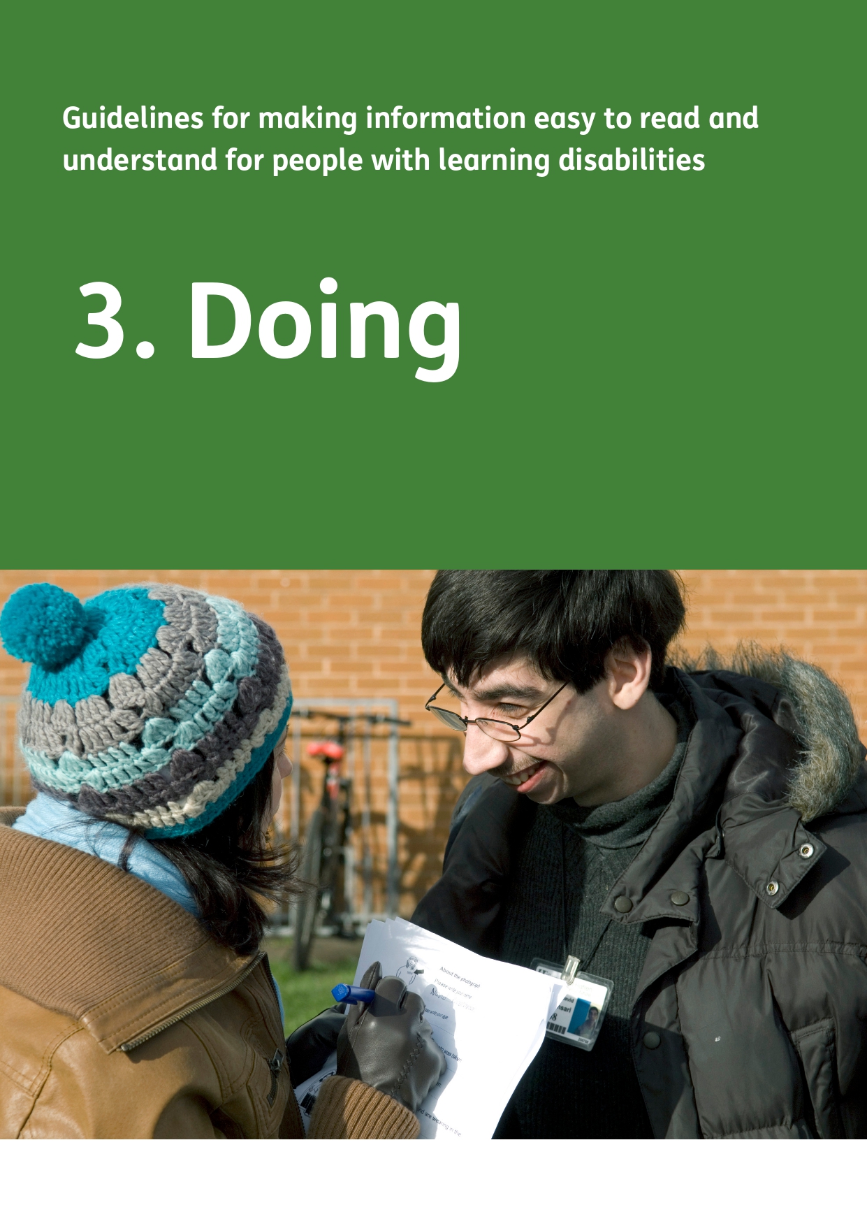 Booklet 3: Doing