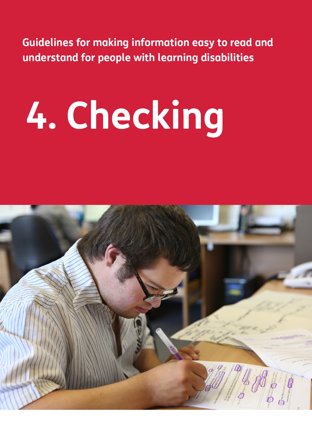 Booklet 4: Checking