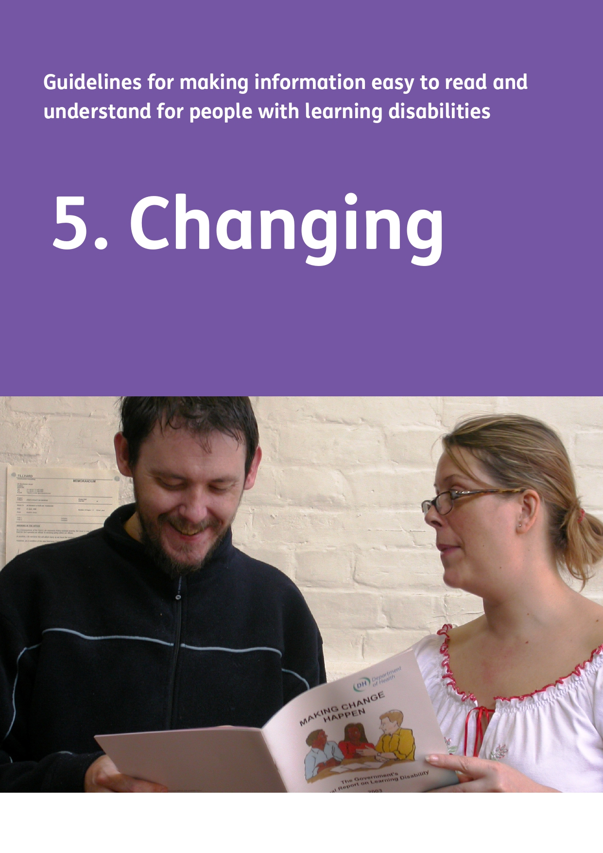 Booklet 5: Changing