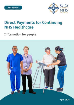 Easy Read Direct Payments for Continuing NHS Healthcare