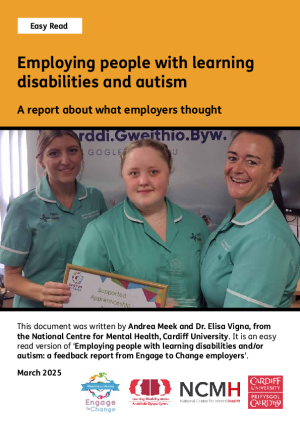 Engage to Change – Easy Read Employing people with learning disabilities and autism