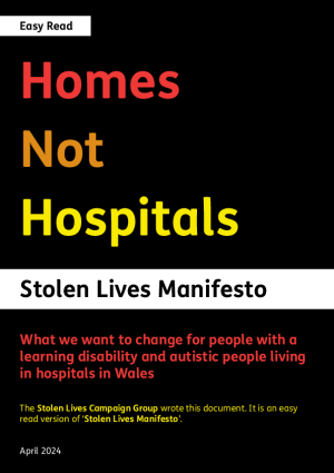 Stolen Lives Campaign Group – Manifesto – Easy Read