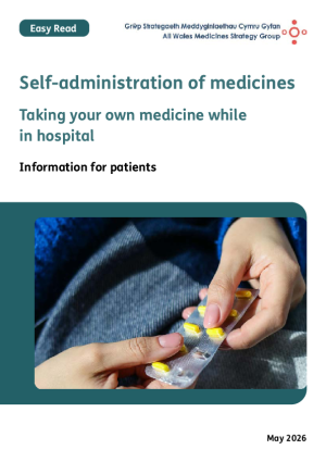 Easy Read Self-administration of medicines 