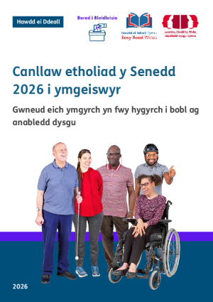 Canllaw etholiad y Senedd 2026 i ymgeiswyr